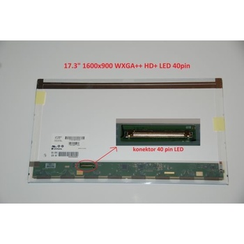 LCD displej display HP EliteBook 8540P Serie 15.6" WXGA++ HD+ 1600x900 LED lesklý/matný