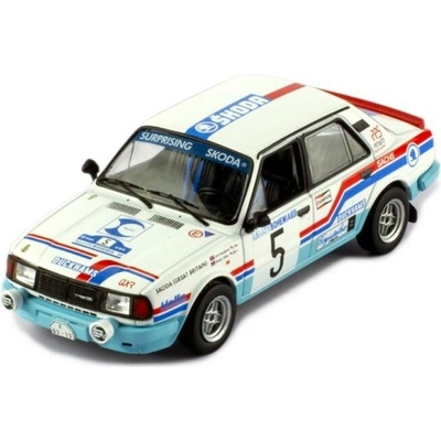 IXO Škoda 130L Rallye Bohemia 1988 5 Haugland Willis 1:43