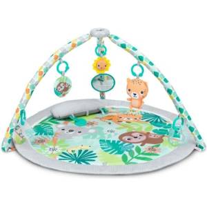 Bright Starts Постелка за игра с активности Wild Rainforest FoldAway 0m+ (17325-1)