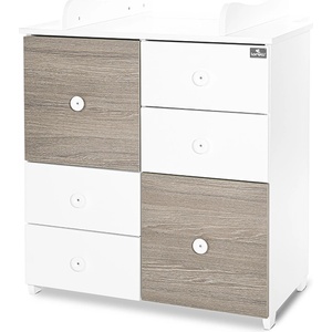Lorelli Classic ШКАФ ЦВЯТ БЯЛО/КАФЕ-2box (10170140042p)