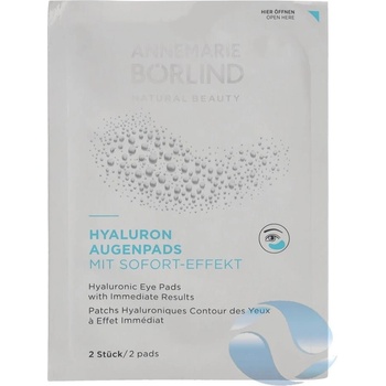 Annemarie Börlind hyalurónové hydratačné obklady na oči 6 x 2 ks