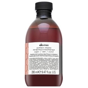 Davines Alchemic Shampoo цветен шампоан за подчертаване на цвета на косата Copper 280 ml