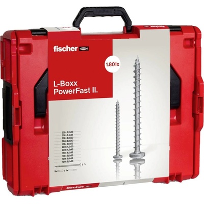 Fischer PowerFast II PH L-Boxx 102 568480 tanierové skrutky vnútorná hviezdica ocel glavanizované zinkom 1 ks