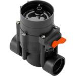GARDENA Irrigation Valve 9V: Automatic irrigation control, wireless, flow optimized, manual opening and closing of the valve (1251-20) 20 x 20 x 30 cm - 1251-U (1251-U)