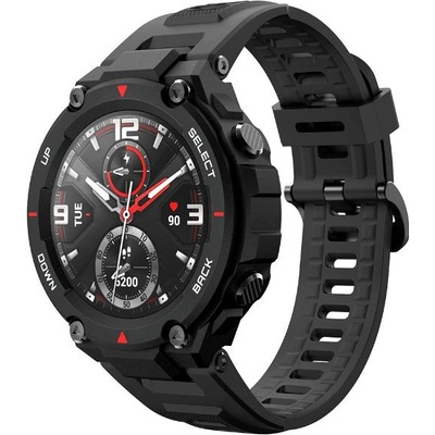 ESES Silikonový řemínek černý pro Xiaomi Amazfit T-Rex 1530001824 – Zboží Živě