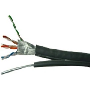  Кабел FTP + носещо въже Cat. 5e/M 24AWG CU