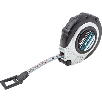 GROSS Ролетка геодезична, 20 м х 13 мм, метал. лента, двустр. скала, найлон. покр. , затв. корпус, за битаGross (31251)