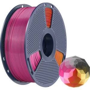 SUNLU Silk PLA+ Forth-Color Black Grey Red Yellow - 1, 75 mm / 1000 g (6933582322267)
