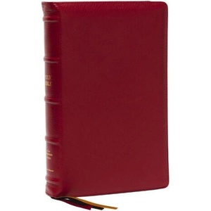Nkjv, Thinline Reference Bible, Large Print, Red Premium Goatskin Leather, Premier Collection, Comfort Print | Thomas Nelson (ISBN: 9781400350582)