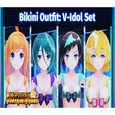 Neptunia Virtual Stars - Bikini Outfit: V-Idol Set