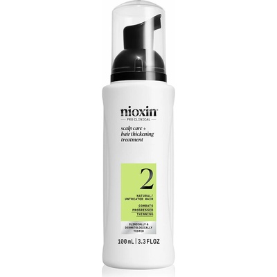 Nioxin System 2 Scalp & Hair Treatment 100 ml možnosť Nový obal