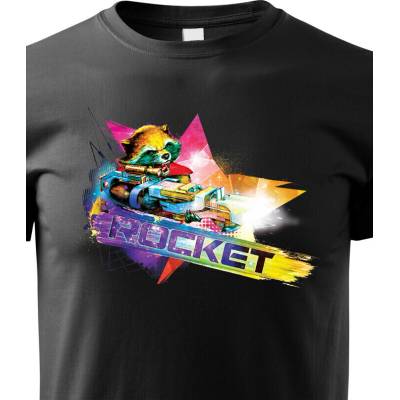 Dětské tričko Rocket Černá Velikost Canvas Bezvatriko.cz 2336