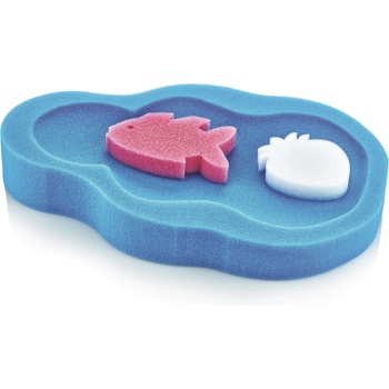 Image 1 of BabyJem Гъби за баня BabyJem - 3 броя, сини (39)