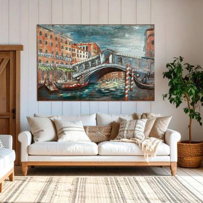 Gilde GILDE obraz "Ponte di Rialto" Venezia