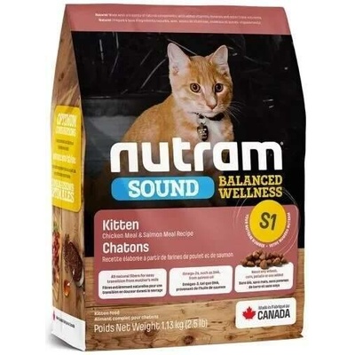 Nutram S1 Sound Kitten 1,13 kg