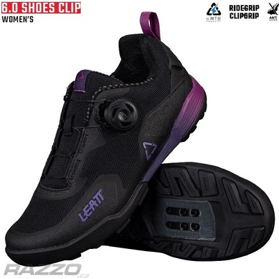 Leatt MTB 6.0 ProClip Shoe Womens Velvet 2025