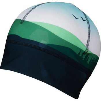 Bjež Športová čiapka s otvorom pre cop NATURE čierna zelená
