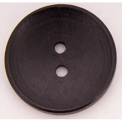 Knoflík 30 mm tmavě hnědý