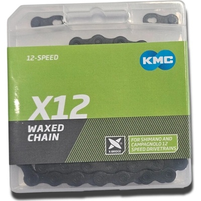 KMC X12 Black Tech Waxed