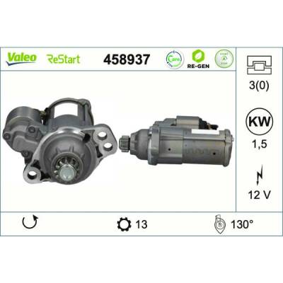 Startér VALEO 458937