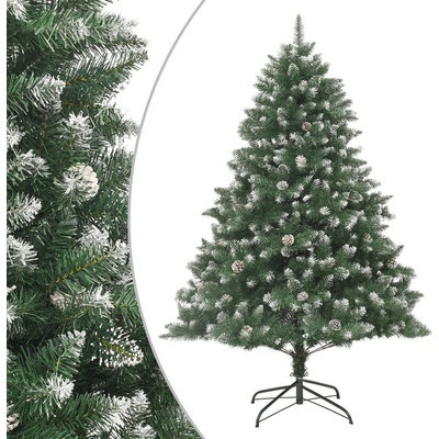 vidaXL Umělý vánoční stromek se stojanem 180 cm PVC