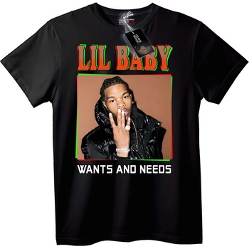 NOONEBRAND Тениска Lil Baby Искания и Нужди - M, White