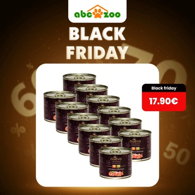 NUEVO CAT Adult Kuracie s krevetami 12 x 200 g