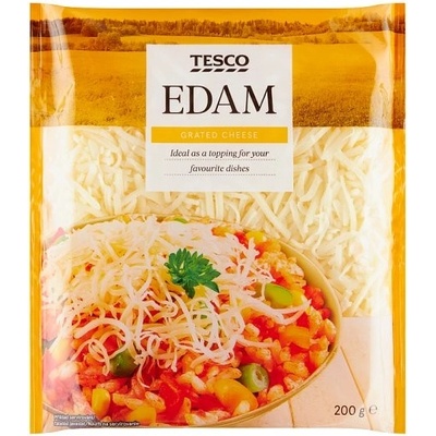 Tesco Edam strúhaný 200 g