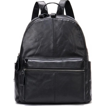 DELIS Дамска раница, Kavindra GT2051, естествена кожа, черна (GT2051)