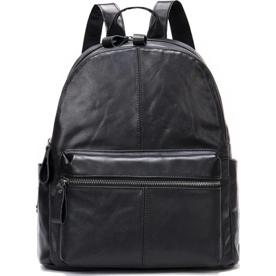 DELIS Дамска раница, Kavindra GT2051, естествена кожа, черна (GT2051)