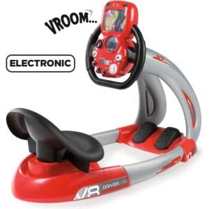 Smoby Тренажор Pilot V8 Driver с държач за Smartphone (370206)