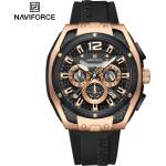 Naviforce Часовник naviforce ma-38614 - Черен / Кафяв kp38614 Часовници