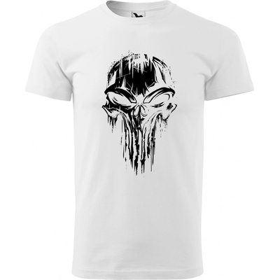Tričko Skull 2.0 biele