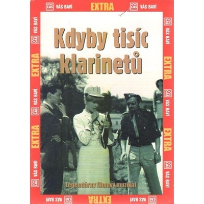 Kdyby tisíc klarinetů DVD papírový obal