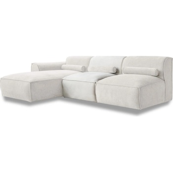 Miuform Бял ъглов диван (ляв ъгъл) Flex Felix - Miuform (2025SO02)