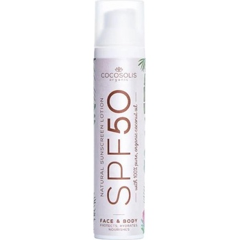 Image 1 of COCOSOLIS Sunscreen Натурален слънцезащитен лосион, SPF50, 100 g