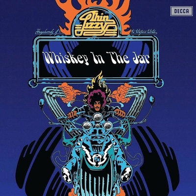 Thin Lizzy: Whiskey In the Jar Black Boys On the Corner (Limited Coloured Vinyl, Re-Issue, 45 Rpm) - Vinyl (SP)