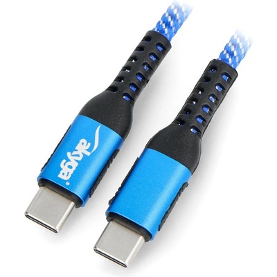 Akyga AK-USB-38 USB typ C - USB typ C, 1,8m, modrý