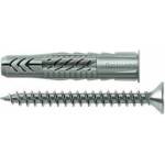 Fischer Universaldübel UX 8x50 R S/25 (hellgrau, 25 Stück, mit Schraube)