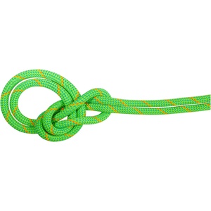 Mammut Единично въже Mammut 9.5 Crag Dry Rope Single rope - Neon Green / Ocean - размер 80 m (308-0421-0215)