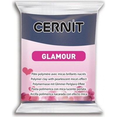 CERNIT Modelovací hmota GLAMOUR efektní modř námořnická