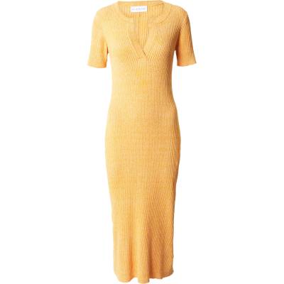 BLANCHE Плетена рокля оранжево, размер 36