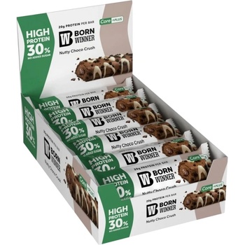 Born Winner Core PLUS 30% High Protein Bar [12 x 65 грама] Лешник с какаов крем