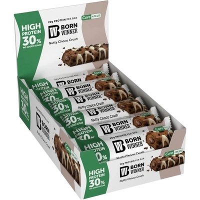 Born Winner Core PLUS 30% High Protein Bar [12 x 65 грама] Лешник с какаов крем