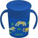 Dr.Browns hrnek Cheers360 Jungle s držadly 1 ks modrý 200 ml