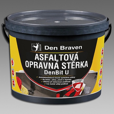 Den Braven Asfaltová opravná stěrka DenBit U V balení: 10 kg