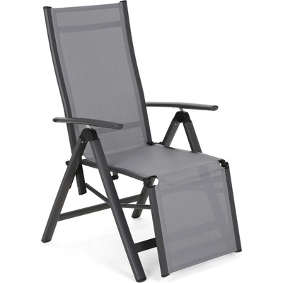 Home&Garden Zahradní židle Ibiza Relax Grey / Window Grey
