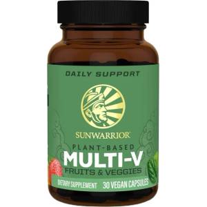 Sunwarrior Daily Multi-V | Plant-Based from Fruits & Veggies [30 капсули]