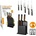 Fiskars Комплект ножове Functional Form New с поставка, 5 броя (FS 1057554)