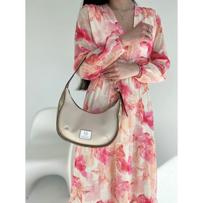 Kabelka na rameno GS-3790-beige Béžová